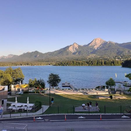 Apartment Seeblick Drobollach am Faakersee Exteriör bild